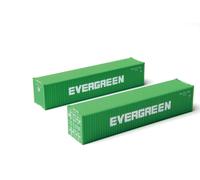 Rokuhan Z Gauge A101-11 EVERGREEN 40f Marine container 2 pezzi scala 1/220