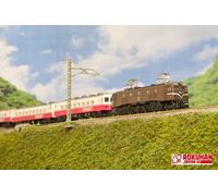 Rokuhan Z Gauge T039-2 EF58 Type 150 Small Window Brown Railway Model Electric