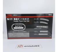 Rokuhan Z Gauge Z Shorty R062 CLASSIC TRACK Rail Set C (Set ovale a doppio bi...