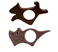 ROKZELT 2 Pezzi Ferma-pagine Gattini e Cuccioli, Accessorio per Lettura per Bambini e Adulti, Fermaglio per Libri con Gatto, Segnalibro & Aiuto Lettura, Regalo per Appassionati di Lettura