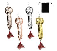 ROKZELT 4 Pezzi Esche Artificiali Spinning Regalo Scherzoso, Metal Artificiale Pesca Richiamo 15g Per San Valentino Regalo di Compleanno Del Pescatore, Fishing Lure Bait Per Pesca Alla Trota, Spigola