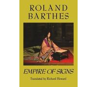 Roland Barthes Empire Signs (Tascabile)