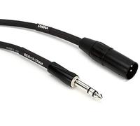 ROLAND Black Series - Cavo di interconnessione TRS da 1/4" a XLR (maschio), 3,5 m