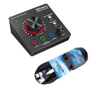 Roland Bridge Cast One Dual Bus Streaming Mixer Interfaccia con cavo keepdrum XLR