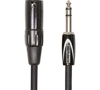 Cavo di Interconnessione Bilanciato Roland Black Series-Da Trs Maschio da 1/4” a Xlr Maschio, 4.5M / 15Ft - Rcc-15-Trxm