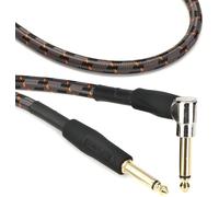 Cavo Patch/Pedale Roland Gold Series””Connettori Dritto-Angolo Retto da 1/4”, Lunghezza 1.5 M/ 5 Ft. - Ric-G5A, Nero