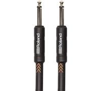 Roland Cavo per strumenti Black Series - 4,5m/15ft, spina dritta/dritta da 1/4" - RIC-B15