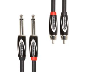 ROLAND Cavo Professionale Serie Black Dual RCA / Dual Jack In Occasione OnLin...