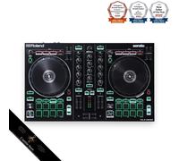 Roland DJ-202 2-Channel 4 Deck Serato DJ Controller Effetti Batteria...