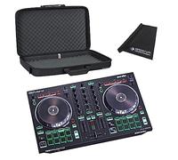 Roland DJ-202 - Controller USB DJ a 2 canali a 4 canali + custodia Gator + panno in microfibra Keepdrum