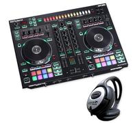 Roland DJ Controller DJ-505 2 canali 4 Deck DJ ult con cuffie keepdrum