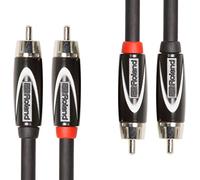 Doppio Cavo di Interconnessione Roland Black Series””Connettori Rca, 1.5M/ 5Ft. - Rcc-5-2R2R
