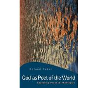 Roland Faber God as Poet of the World (Tascabile)