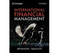 Roland Fox Jeff Madura International Financial Management (Tascabile)