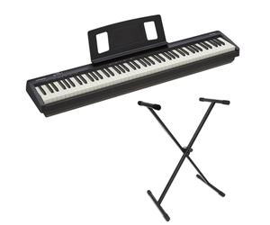 Roland FP-10 - Tastiera digitale portatile con supporto per tastiera keepdrum, colore: Nero