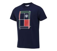 Roland Garros Court Maglietta Uomini in blu scuro