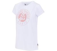 Roland Garros Big Logo Maglietta Donna in bianco, Taglia: L