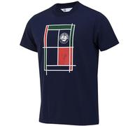 Roland Garros T-Shirt Collezione Ufficiale - Tennis, blu, L