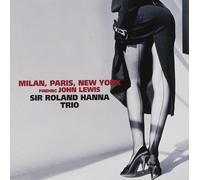 Roland Hanna Trio Jazz CD "Milan, Paris, New York" Giappone NUOVO