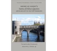 Roland J. Teske Henry of Ghent's 'Summa of Ordinary Questions' (Tascabile)