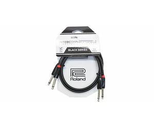 ROLAND Japan cavo audio elettrico doppio nero L: 1,0 m RCC-3-2814