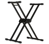 Roland KS-20X Keyboard Stand, Robusto stand a X con doppi rinforzi per tutti i tipi di tastiere