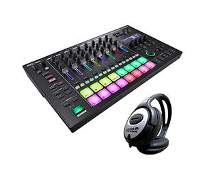 Roland MC-707 Groovebox DJ Mixer Sequencer Sampler + cuffie Keepdrum