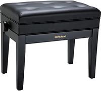 Roland Panca per pianoforte in raso nero con seduta imbottita in vinile - RPB-400BK