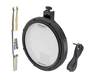 Roland PDX-12 V-Pad 12" per rullanti e toms + bacchette Keepdrum