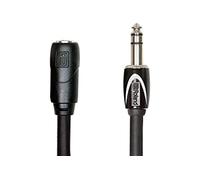 Prolunga per Cuffie Roland 7.5M / 25Ft, Trs da 1/4" Maschio-Femmina - Rhc-25-1414, Nero