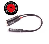 Roland Pronto Tamburo Trigger Splitter Cavo. Femmina A Donne