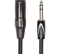 Cavo di Interconnessione Bilanciato Roland Black Series””Da Trs Maschio da 1/4” a Xlr Maschio, 1 M/3 Ft - Rcc-3-Trxm, Nero