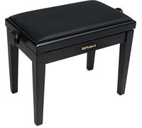 Roland RPB-200 - Panca per tastiera per pianoforte, altezza regolabile, 17,9-21,8 cm, colore: Nero satinato