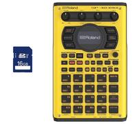 Roland SP-404MKII-Y Yellow Limited 200 Sampler 16 GB Set di schede SD USB MID...