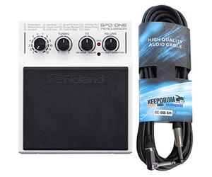 Roland SPD One Percussion Pad + cavo jack Keepdrum da 6 m