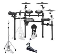 Roland Tamburo elettronico TD513 con H-830 Hi-Hat macchina e keepdrum piede macchina