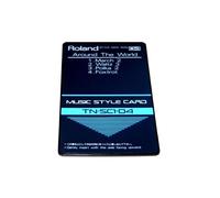 Roland Tn-Sc1-04 Around The World Card Music Styles Per Modelli Serie E - Kr