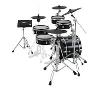 Roland VAD316 V-Drums - Kit batteria a V con design acustico serie 3 a 5 pezzi | Modulo audio V31 | Tecnologia audio avanzata | Conchiglie in legno a bassa profondità e tamburo di dimensioni