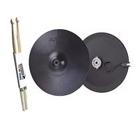 Roland VH-14D Hi-Hat Pad per batteria elettronica 14 pollici + bacchette keepdrum