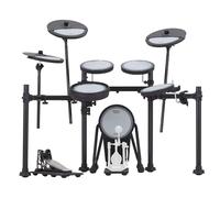 Roland VQD106PADS V-Drums | Set di 5 cuscinetti elettronici silenziosi per batteria | Perfetto per la pratica domestica | Pastiglie ridotte fino al 75% di rumore | Compatibile con moduli audio TD-07