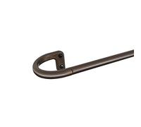 Rolando - Set di aste oscuranti, 71-122 cm, colore: bronzo scuro