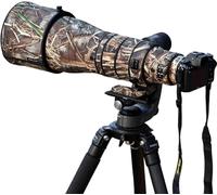 ROLANPRO Copertura Impermeabile Lens Coat compatibile con Nikon Z 600mm F4 TC VR S, Custodia Protettiva Mimetica Antipioggia Bird Watching Fotografia Naturalistica - #9 Erba Classica