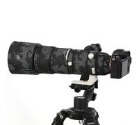 ROLANPRO Copriobiettivo impermeabile mimetico per Sony FE 200-600 mm F5.6-6.3G OSS Lens Custodia protettiva per pistole abbigliamento #18 nero scuro impermeabile