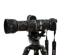 ROLANPRO Copriobiettivo impermeabile per Canon RF 100-500 mm F/4,5-7,1 L è USM Camouflage Rain Cover-#18 marrone scuro impermeabile