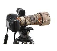 Rolanpro Copriobiettivo mimetico antipioggia per Nikon AF-S 500 mm F5.6E PF ED VR, manica protettiva per obiettivi, abbigliamento per pistole #20 (MY-15)