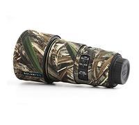 Rolanpro Copriobiettivo mimetico per Nikon AF-S 300 mm F4E PF ED VR, custodia protettiva per obiettivo, #9, impermeabile (senza rivestimento collare)