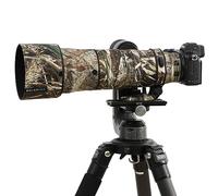 ROLANPRO Custodia impermeabile mimetica per obiettivo Nikon Z 180-600 mm F/5.6-6.3 VR copertura antipioggia lente custodia protettiva per abbigliamento #9 erba impermeabile