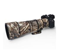 ROLANPRO Custodia impermeabile mimetica per obiettivo Nikon Z 600 mm F6.3 VR S, copertura antipioggia, custodia protettiva per obiettivo, #9d Grass impermeabile