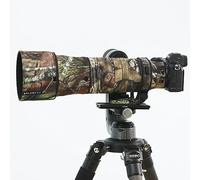 ROLANPRO Giacca Impermeabile Camouflage per Obiettivo Nikon Z 180-600mm F/5.6-6.3 VR Copertura per Lentile Manicotto Protettivo Abbigliamento-#23 Marrone Giungla Impermeabile