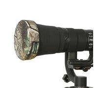 ROLANPRO Green Jungle - Copriobiettivo mimetico (piccolo) con custodia rigida che garantisce una protezione ottimale per Nikon AF-S 600 mm F4E FL ED VR
